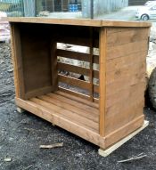 JRS-S Rectangular Firewood Storage Bunker