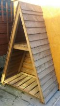 JRS-T Triangular Firewood Storage Bunker